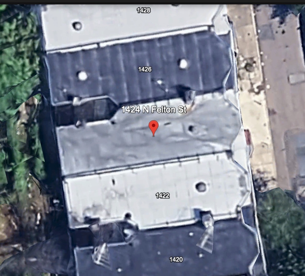 Authentic Satellite HUD Inspection for 1424 N Felton St